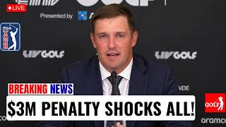 SHOCKING! Bryson DeChambeau HIT with $3M PENALTY at LIV Golf Adelaide — Golf World STUNNED!