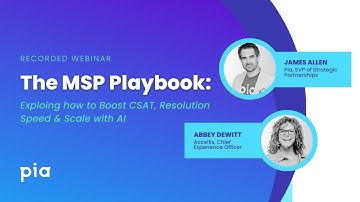 The MSP Playbook: Lessons from Pia and Aceliss