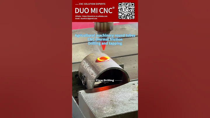 Thermal friction drilling and tapping for agricultural machinery and equipment accessories. #machine