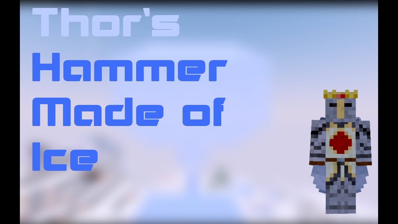 I Made Thor's Hammer In Minecraft !! YouTube