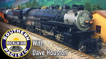 Southern Pacific Rocklin Sub HO Scale Model Railroad Layout Tour with Daylight Dave Houston