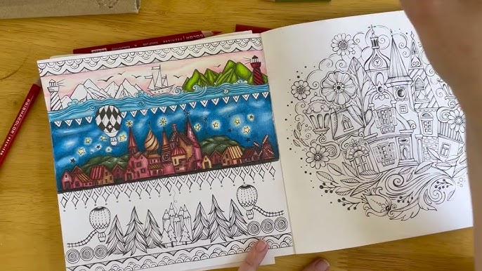 HOW TO USE FINELINERS AND GEL PENS IN YOUR COLORING BOOKS