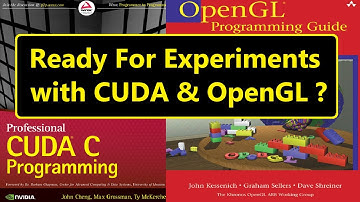 056- (SETUP) OpenGL CUDA 2 - Environments for GLUT, freeGLUT, GLFW, GLEW, GLM