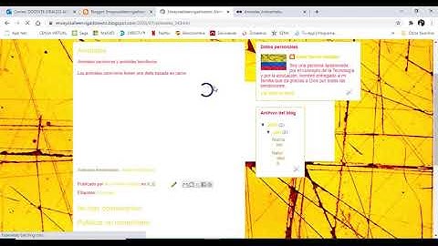 Entradas en blogger con codigo embeido