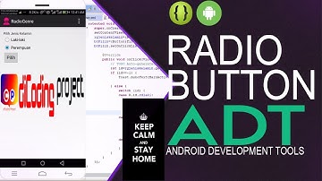 Cara Membuat Material Radio Button di Android dengan Eclispe ADT