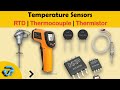 Temperature Sensors: Types, Functions, and Applications #RTD #thermocouple