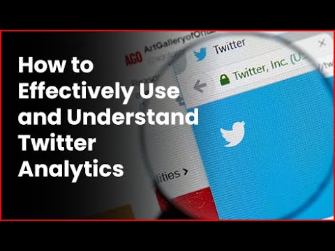 วีดีโอ: ฉันจะได้รับ Analytics หนึ่งปีบน Twitter ได้อย่างไร