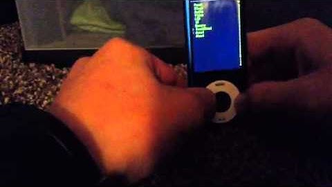 How to get to the secret menu on iPod