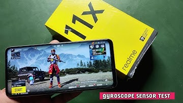 REALME 11X 5G BGMI GYROSCOPE SENSOR TEST