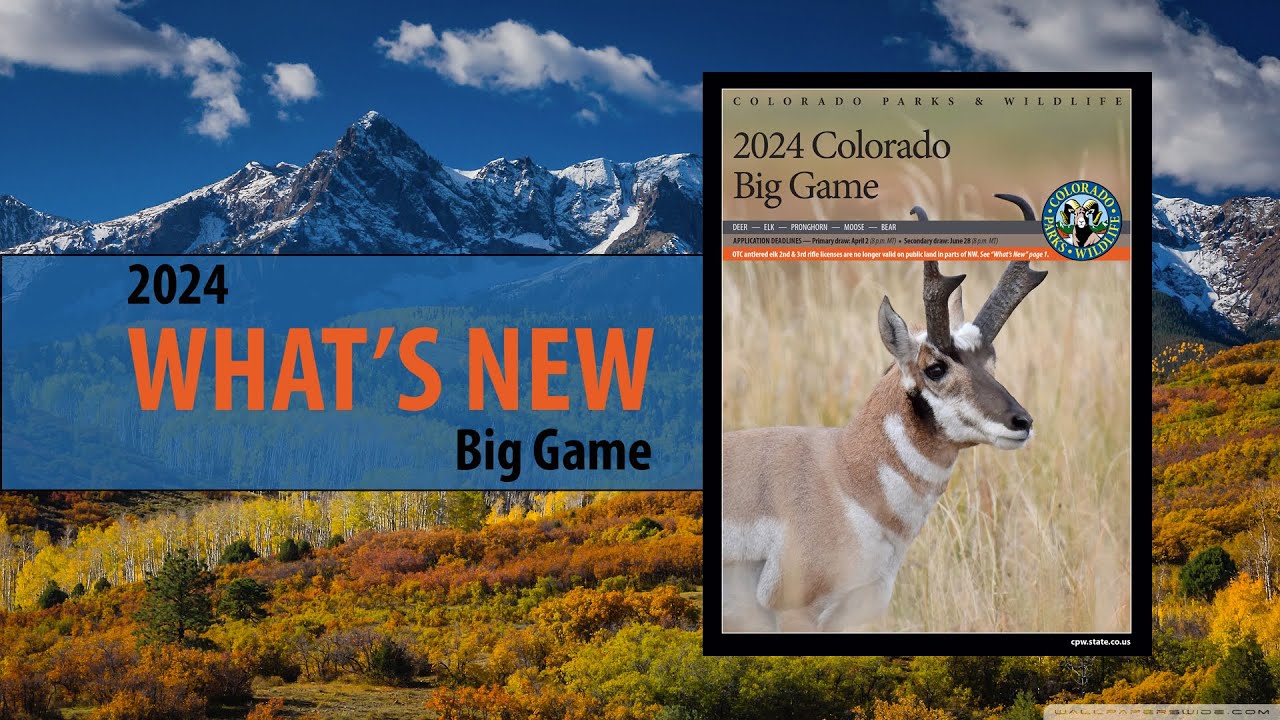  What s New 2024 Colorado Big Game YouTube
