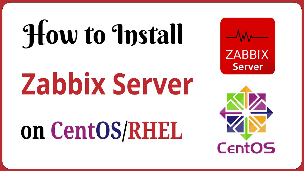 How to Install Zabbix Server on CentOS/RHEL 8/7 | Zabbix Server 5 LTS -  YouTube