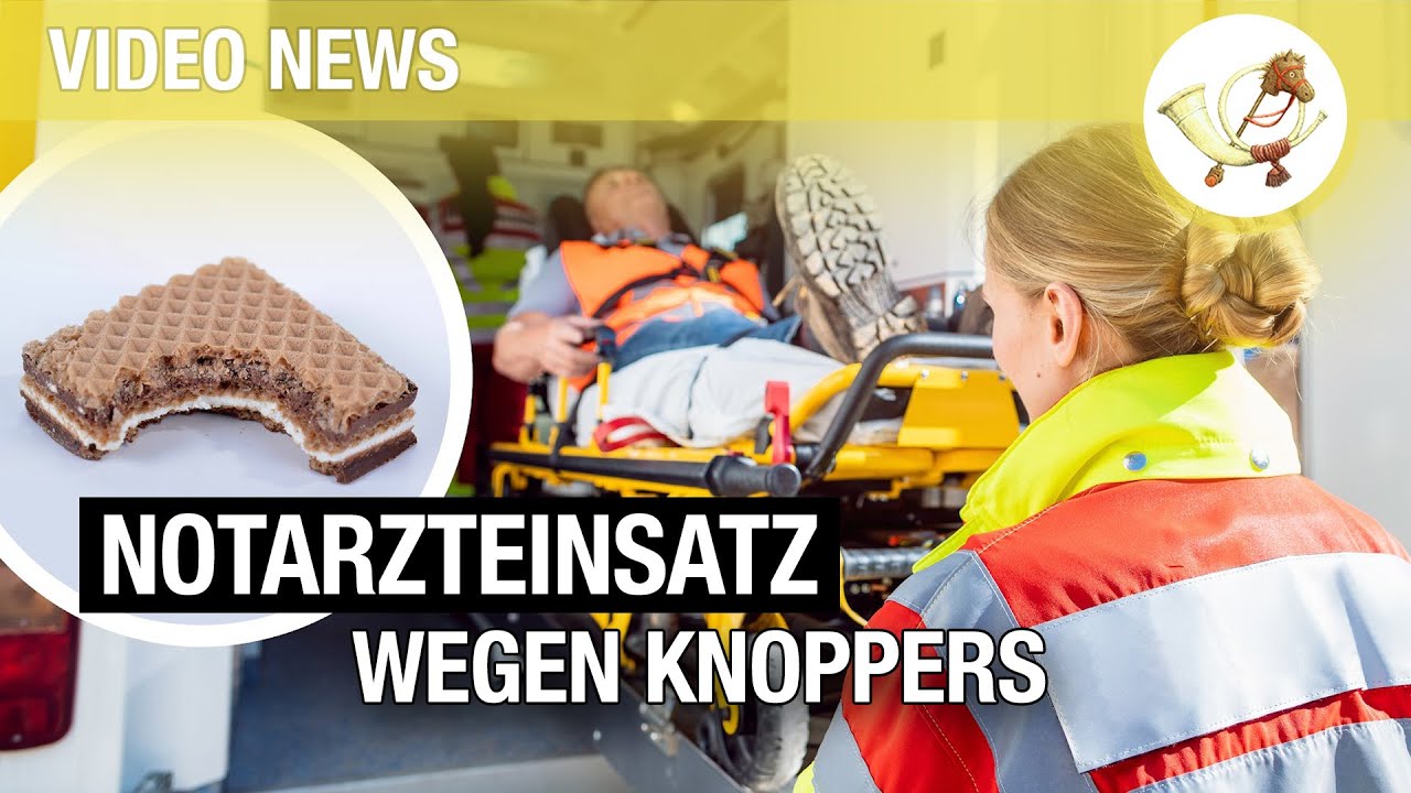 Notarzteinsatz: Mann aß Knoppers schon um 9 Uhr