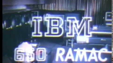 1956  IBM 650 RAMAC   IBM Archives VTI AK49