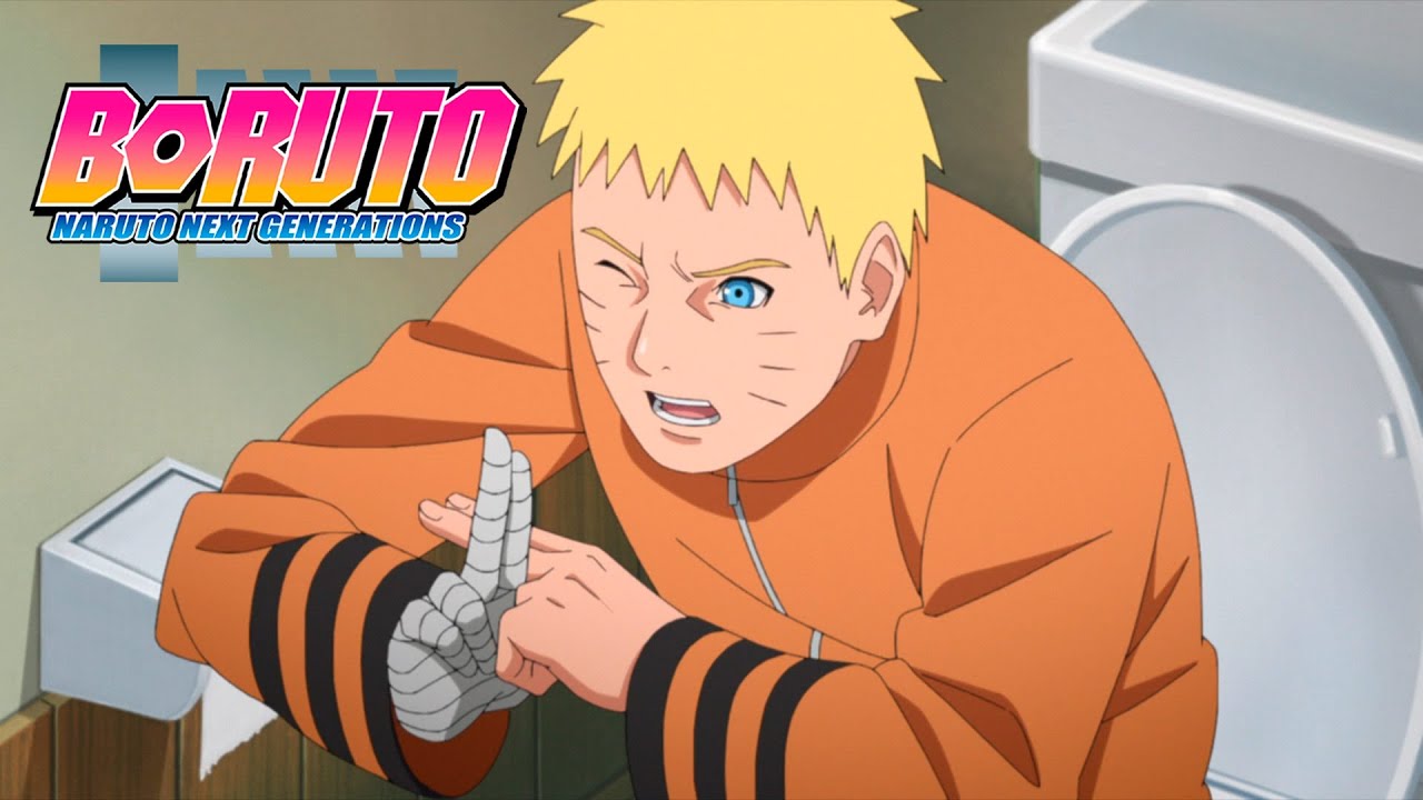 Briga pelo banheiro!  BORUTO: NARUTO NEXT GENERATIONS 