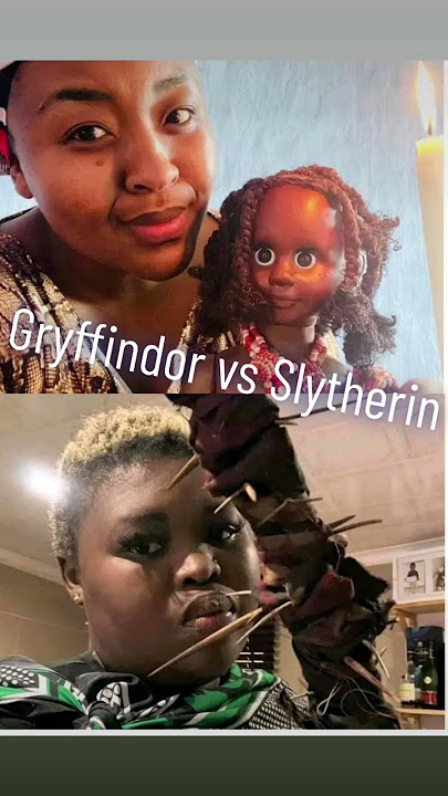 Gogo maweni vs gogo Skhotheni |Gryffindor vs Slytherin| black magic| harry potter| maggots| beef