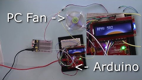 How to read PC fan speed using Arduino