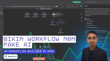 Bikin Workflow n8n Pake AI 🔥🔥🔥 | n8n AI Workflow Builder | Tutorial n8n Bahasa Indonesia