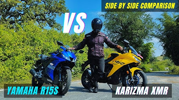 Hero Karizma XMR Vs Yamaha R15S Side By Side Quick Comparison | WHich Is Best? | Ksc vlogs