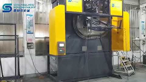 Fully automatic mattress spring unit frame making machine