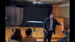 Michael Pilkey Linking Rings Live Performance