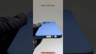 Honor X5C Plus Rubber Case with Camera Protection - Blue #honorx5cplus
