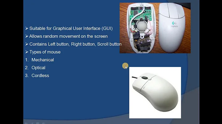 Computer Fundamentals : Input Devices Part 1