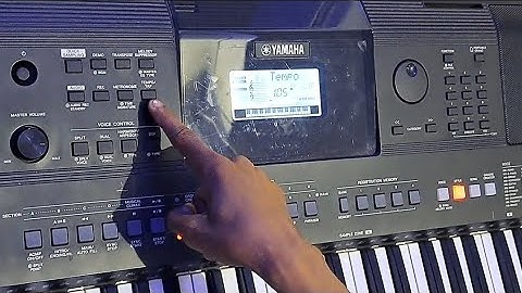 How to load Ariaria/Highlife beat on keyboard PSR E463, E453, E333, E363, E343, E423, E433
