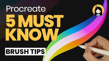 Procreate 5 Must Know Brush Tips | Procreate Brush Settings to Change | Procreate Brush Tutorials