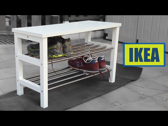 TJUSIG Shoe rack, white, 31 1/8 - IKEA