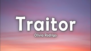 Olivia Rodrigo - traitor (Lyrics)