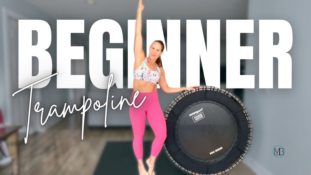 25 MIN Beginner Trampoline Workout | Rebounder Cardio