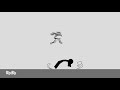 Flipaclip  stickman fighting animation