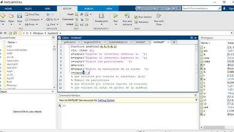 Programa con funciones en Matlab. Video 7