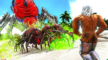An Army of Super Mutant SPIDERS are Coming FOR US ALL! | ARK MEGA Modded Primal Fear #9