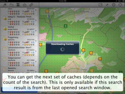 Looking4Cache - HowTo - Search caches from geocaching.com