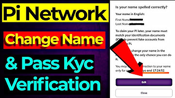 How To Change Name In Pi Network | Pi Network Kyc Tentative Approval | Pi Network New Update Today |