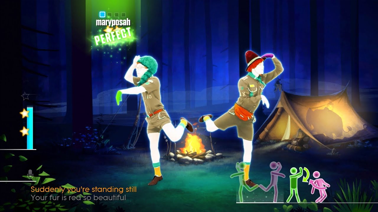 Just Dance 2015: The Fox (What Does the Fox Say?) - CAMPFIRE DANCE