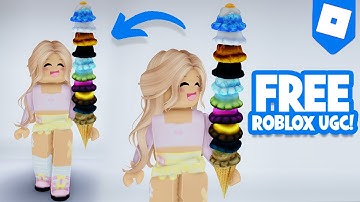 GET THE *FREE* GIANT ICE CREAM CONE UGC NOW! 🤗 The Cone of Connection ROBLOX 2025