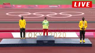 Award Ceremony  Men's 10,000m Final   Gold, Silver & Bronze Medal   Athletics Olympics 2020