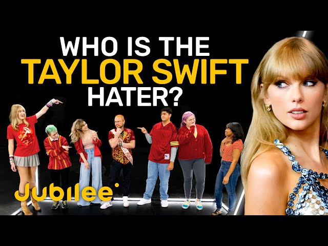 6 Taylor Swift Fans vs 1 Secret Hater | Odd One Out class=