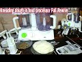 Braun Food processor FX 3030 Tribute Collection  full details review Making dough in Braun machine