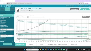 How to select a Xylem Flygt pump using the Xylect selection tool