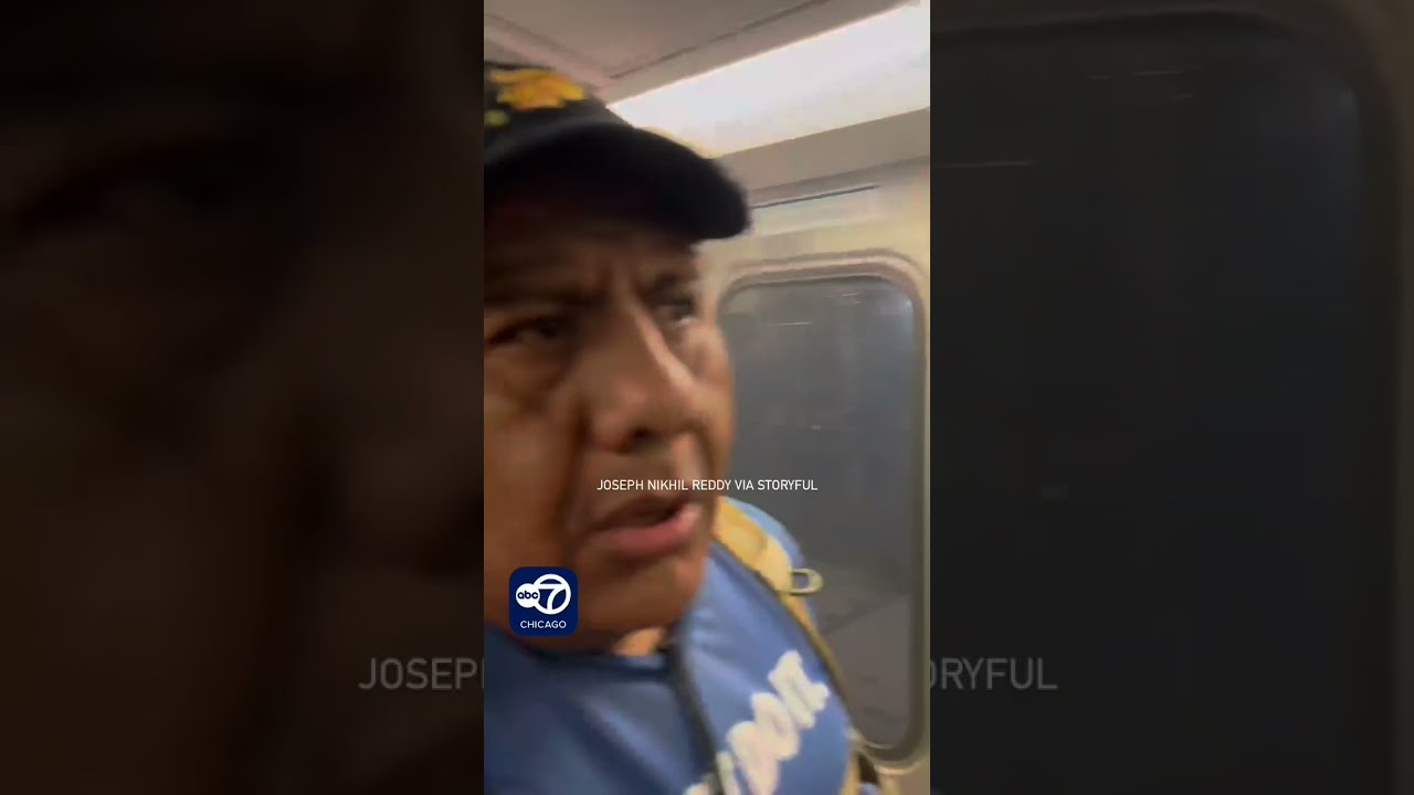 Terrifying Moment Fire Prompts Train Passengers To Flee