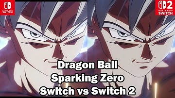 DRAGON BALL: Sparking! ZERO - Nintendo Switch vs Nintendo Switch 2 Comparison