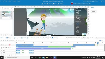 How to animate character and camera in Animiz step by step.