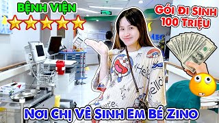 Chị Vê Bật Mí Bệnh Viện Nơi Sẽ Sinh Em Bé Zino - Vê Vê Channel