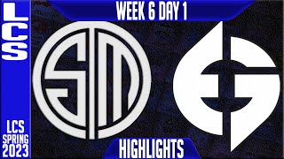TSM vs EG Highlights | LCS Spring 2023 W6D1 | Team Solomid vs Evil Geniuses