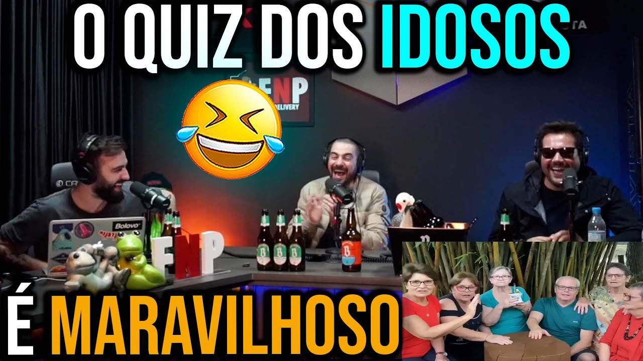 O Quiz dos IDOSOS (de Erechim) é MARAVILHOSO!!! 😂 