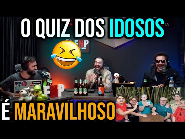 O Quiz dos IDOSOS (de Erechim) é MARAVILHOSO!!! 😂 