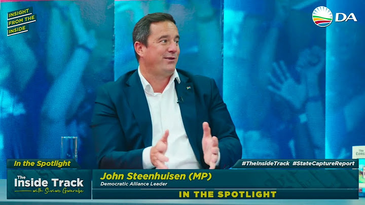 DA Leader, John Steenhuisen exposes Ramaphosa's inaction and failure to act against corruption
